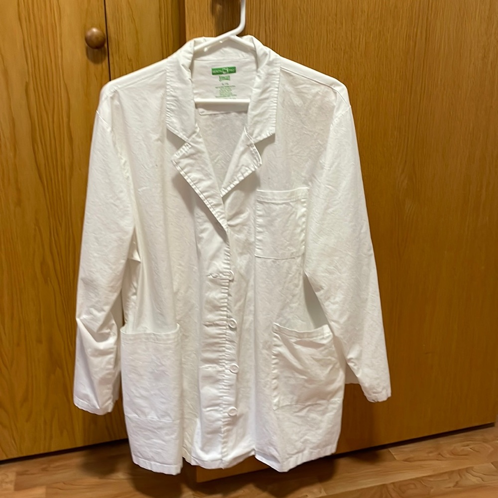 White lab coat
